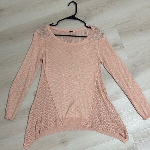 Women's orange Knit Top